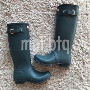 Hunter Original Tall Rain Boots Galvanize